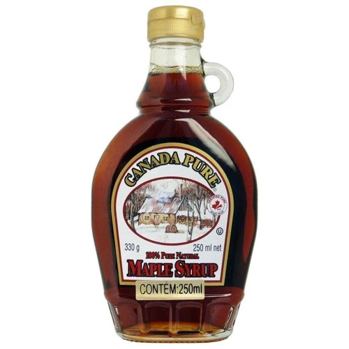 MAPLE SYRUP XAROPE DE BORDO CANADA PURE 100 %  250 ML