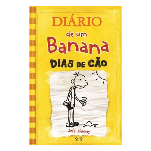 LIVRO INFANTIL DIÁRIO DE UM BANANA VOLUME 4 DIAS DE CÃO CATAVENTO